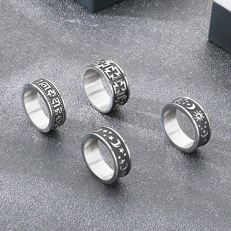 Home viking cross ring